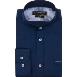 Koszula Octavia. Koszule męskie LANCERTO, na lato, xl, bez wzorów, z bawełny, casualowe, ze stójką, z krótkim rękawem. Za 299,90 zł.