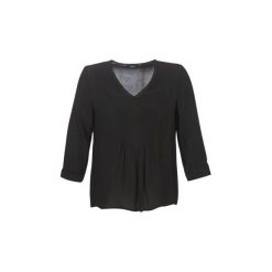 Bluzki Vero Moda VMBECKY. Czarne bluzki damskie Vero Moda, s, bez wzorów, bez kołnierzyka, bez rękawów. Za 152,10 zł.
