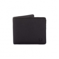 Portfele Fred Perry L3209. Czarne portfele męskie Fred Perry. Za 370,95 zł.