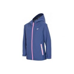 4F Kurtka Dziecięca J4Z17 jkud400 Niebieski 128. Niebieskie kurtki dziewczęce marki 4f, z materiału, sportowe. W wyprzedaży za 129,00 zł.