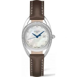 PROMOCJA LONGINES Equestrian Collection L6.137.0.87.2. Szare zegarki damskie LONGINES, szklane. W wyprzedaży za 10610,00 zł.