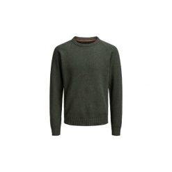 Swetry Premium By Jack jones 12143333 ASH KNIT. Zielone swetry męskie Premium By Jack jones, s, bez wzorów, bez kołnierzyka, bez kaptura. Za 153,66 zł.