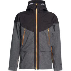 Kurtki sportowe męskie: PYUA BREAKOUT Kurtka snowboardowa almost black/grey melange