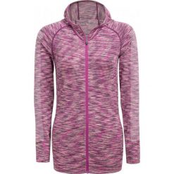 Bluza treningowa damska BLDF602 - fiolet - Outhorn. Fioletowe koszulki damskie termoaktywne Outhorn, bez wzorów, ze skóry, bez rękawów, bez kaptura. Za 99,99 zł.