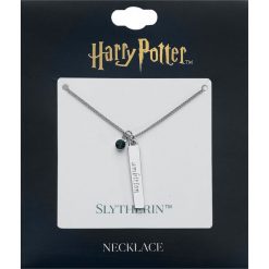 Naszyjniki damskie: Harry Potter Slytherin Naszyjnik srebrny