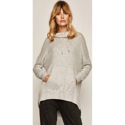 Medicine - Bluza Basic. Szare bluzy damskie MEDICINE, s, z elastanu. W wyprzedaży za 49,90 zł.