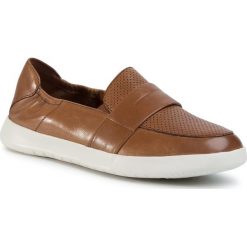 Półbuty TAMARIS - 1-24704-24 Cognac 305. Pomarańczowe półbuty damskie Tamaris, bez wzorów, ze skóry, bez obcasa, bez zapięcia. W wyprzedaży za 219,00 zł.