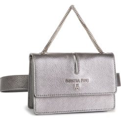 Torebka PATRIZIA PEPE - 2V8967/A4U8-S560 Winter Silver. Szare torebki klasyczne damskie Patrizia Pepe, bez wzorów, ze skóry, eleganckie, bez dodatków. Za 899,00 zł.