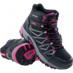Buty trekkingowe damskie: ELBRUS Buty damskie Gabby Mid WP Black/Fuchsia r. 39