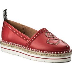 Espadryle LOVE MOSCHINO - JA10233G05JA0500 Rosso. Szare espadryle damskie marki Love Moschino, z materiału. W wyprzedaży za 369,00 zł.