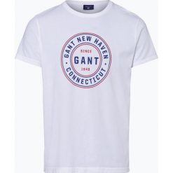 T-shirty męskie: Gant – T-shirt męski, czarny