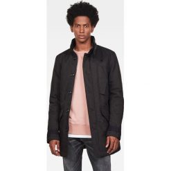 G-Star Raw - Kurtka. Szare płaszcze męskie G-Star RAW, s, bez wzorów, z bawełny, retro, bez kaptura. W wyprzedaży za 849,90 zł.