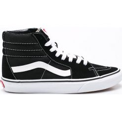 Vans - Trampki Sk8-Hi. Czarne trampki i tenisówki damskie marki Vans, ze skóry. Za 339,90 zł.