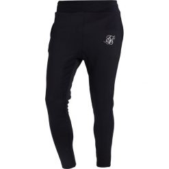 Spodnie dresowe męskie: SIKSILK ATHLETE TRACK PANTS Spodnie treningowe black/white