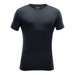 Devold Koszulka Termoaktywna Z Krótkim Rękawem Breeze T-Shirt Black Xl. Czarne t-shirty męskie marki Devold, xl, z wełny, z krótkim rękawem, outdoorowe. W wyprzedaży za 199,00 zł.