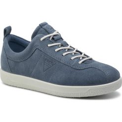 Sneakersy ECCO - Soft 1 W 40050305471 Retro Blue. Niebieskie półbuty damskie ecco, ze skóry. W wyprzedaży za 319,00 zł.