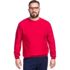 Sweter ALESIO SWT000087. Czerwone swetry klasyczne męskie marki Giacomo Conti, na zimę, m, z kaszmiru, klasyczne, z klasycznym kołnierzykiem. Za 259,00 zł.