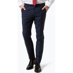 CG - Męskie spodnie od garnituru modułowego, niebieski. Niebieskie spodnie męskie marki CG, s, bez wzorów, z wełny. Za 449,95 zł.