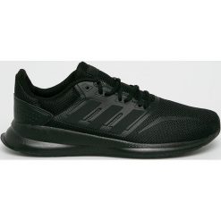 Adidas - Buty Runfalcon. Czarne sneakersy męskie Adidas, na sznurówki. W wyprzedaży za 179,90 zł.