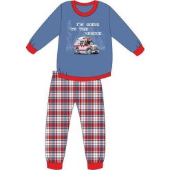 Bielizna chłopięca: Piżama Kids Boy 593/76 Ambulance niebieska r. 92