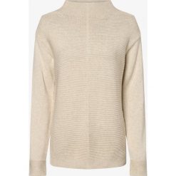 Marc O'Polo - Sweter damski, beżowy. Brązowe swetry damskie Marc O'Polo, m, bez wzorów, z bawełny, bez rękawów, bez kaptura. Za 429,95 zł.