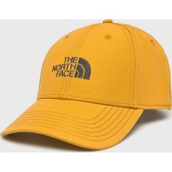 The North Face - Czapka. Pomarańczowe czapki damskie marki The North Face, bez wzorów, z bawełny. Za 89,90 zł.