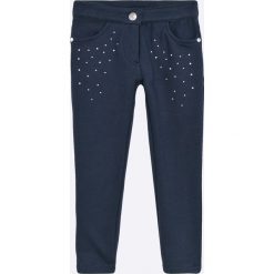 Blukids - Spodnie dziecięce 98-128 cm. Szare rurki dziewczęce marki Blukids, z bawełny. W wyprzedaży za 69,90 zł.