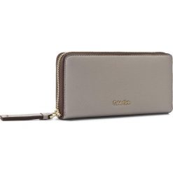 Portfele damskie: Duży Portfel Damski CALVIN KLEIN BLACK LABEL – Milli3 Large Ziparou K60K603405 098