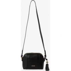 Liu Jo Collection - Damska torebka na ramię, czarny. Czarne torebki klasyczne damskie Liu Jo Collection, bez wzorów, ze skóry, na ramię, z frędzlami. Za 429,95 zł.