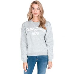 Pepe Jeans Nanete Bluza Szary. Szare bluzy damskie Pepe Jeans, m, bez wzorów, z bawełny, bez rękawów, bez kaptura. Za 243,95 zł.