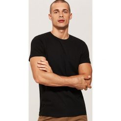 T-shirt basic - Czarny. Czarne t-shirty męskie House, l. Za 25,99 zł.