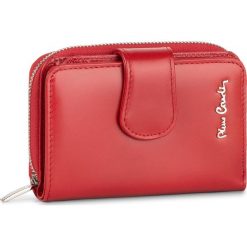 Duży Portfel Damski PIERRE CARDIN - 01 LINE 115 Red 19119. Czerwone portfele damskie Pierre Cardin, bez wzorów, ze skóry. Za 129,00 zł.