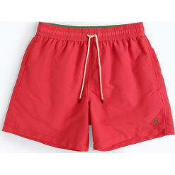 Polo Ralph Lauren - Męskie spodenki kąpielowe, czerwony. Czerwone kąpielówki męskie marki Polo Ralph Lauren, m. Za 299,95 zł.