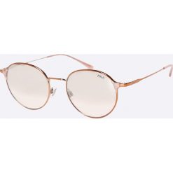 Polo Ralph Lauren - Okulary 0PH3109. Żółte okulary przeciwsłoneczne damskie marki Polo Ralph Lauren, okrągłe. W wyprzedaży za 479,90 zł.