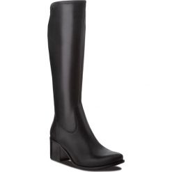 Kozaki LASOCKI - 0965-01 Black. Czarne buty zimowe damskie Lasocki, ze skóry, na obcasie. Za 349,99 zł.