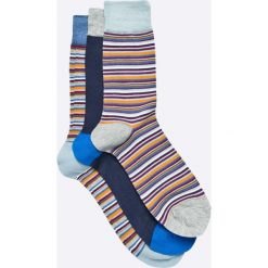 Pepe Jeans - Skarpety Larkin (3-pack). Szare skarpetki męskie marki Pepe Jeans, z bawełny. W wyprzedaży za 39,90 zł.