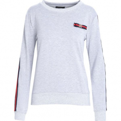 Szaro-Granatowa Bluza Nothing At All. Szare bluzy damskie Born2be, l. Za 49,99 zł.