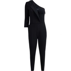 Kombinezon Elisabetta Franchi TU-242-03E2-V489. Czarne kombinezony damskie Elisabetta Franchi, bez wzorów, z elastanu, bez kołnierzyka, bez rękawów. Za 2239,00 zł.