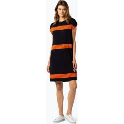 Tommy Hilfiger - Sukienka damska – Velda, niebieski. Niebieskie sukienki damskie xl, eleganckie, plisowane. Za 299,95 zł.