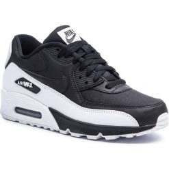 Buty NIKE - Air Max 90 Essential 537384 082 Black/Black/Whte. Czarne sneakersy męskie Nike, na co dzień, bez wzorów, ze skóry, klasyczne, bez zapięcia. W wyprzedaży za 499,00 zł.
