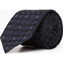 Joop - Krawat jedwabny męski, niebieski. Niebieskie krawaty męskie marki JOOP!, z haftami, z jedwabiu, eleganckie. Za 229,95 zł.