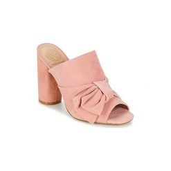 Klapki KG by Kurt Geiger JESSIKA. Różowe klapki damskie marki KG by Kurt Geiger, bez wzorów, bez obcasa. Za 495,20 zł.