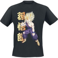T-shirty męskie z nadrukiem: Dragon Ball Z – Gohan T-Shirt czarny