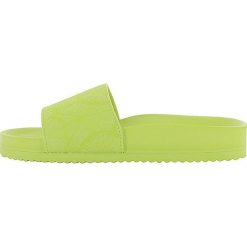 Chodaki damskie: Klapki "Pool Lemon" w kolorze limonkowym