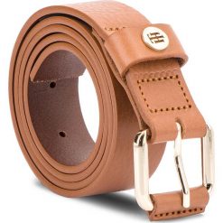 Akcesoria damskie: Pasek Damski TOMMY HILFIGER - Leather Covered Buck AW0AW05889 262