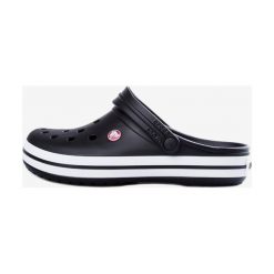 Crocs Crocband™ Crocs Czarny. Czarne klapki męskie Crocs, w paski, z materiału. Za 206,95 zł.