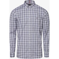 Tommy Hilfiger - Koszula męska – Two Ply, niebieski. Niebieskie koszule męskie TOMMY HILFIGER, m, bez wzorów, z bawełny, eleganckie, bez kołnierzyka, bez rękawów. Za 359,95 zł.