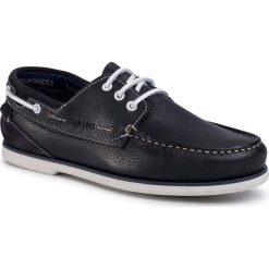Mokasyny SALAMANDER - 31-55716-02 Navy. Niebieskie mokasyny męskie Salamander, ze skóry, eleganckie. W wyprzedaży za 379,00 zł.