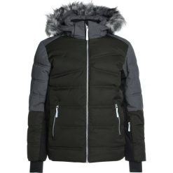 Icepeak CARL Kurtka narciarska dark olive. Zielone kurtki dziewczęce marki Icepeak, z poliesteru, narciarskie. W wyprzedaży za 272,35 zł.