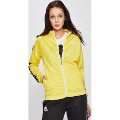 Kappa - Bluza. Żółte bluzy damskie Kappa, s, z nadrukiem, z poliesteru. W wyprzedaży za 129,90 zł.